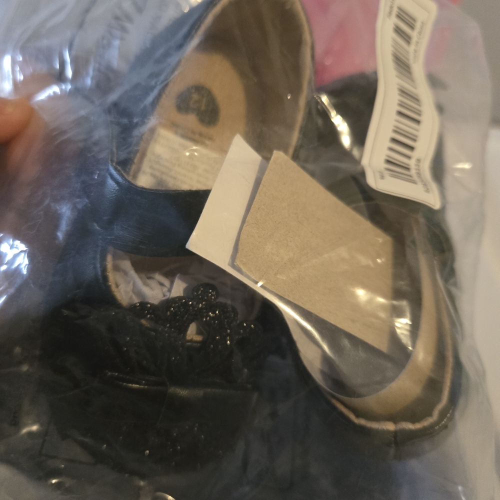 Elegant Black Baby Shoes